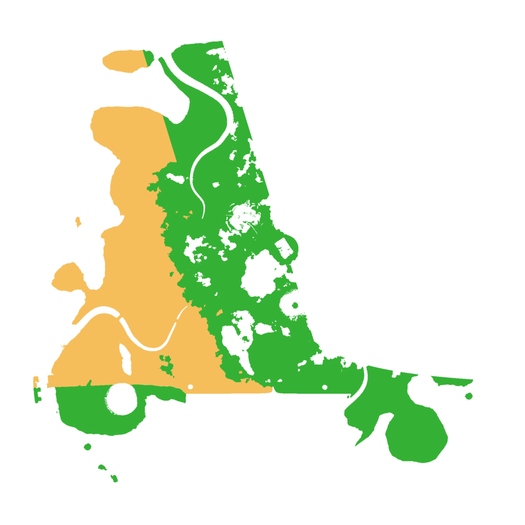 Biome Rust Map: Procedural Map, Size: 3000, Seed: 18472934