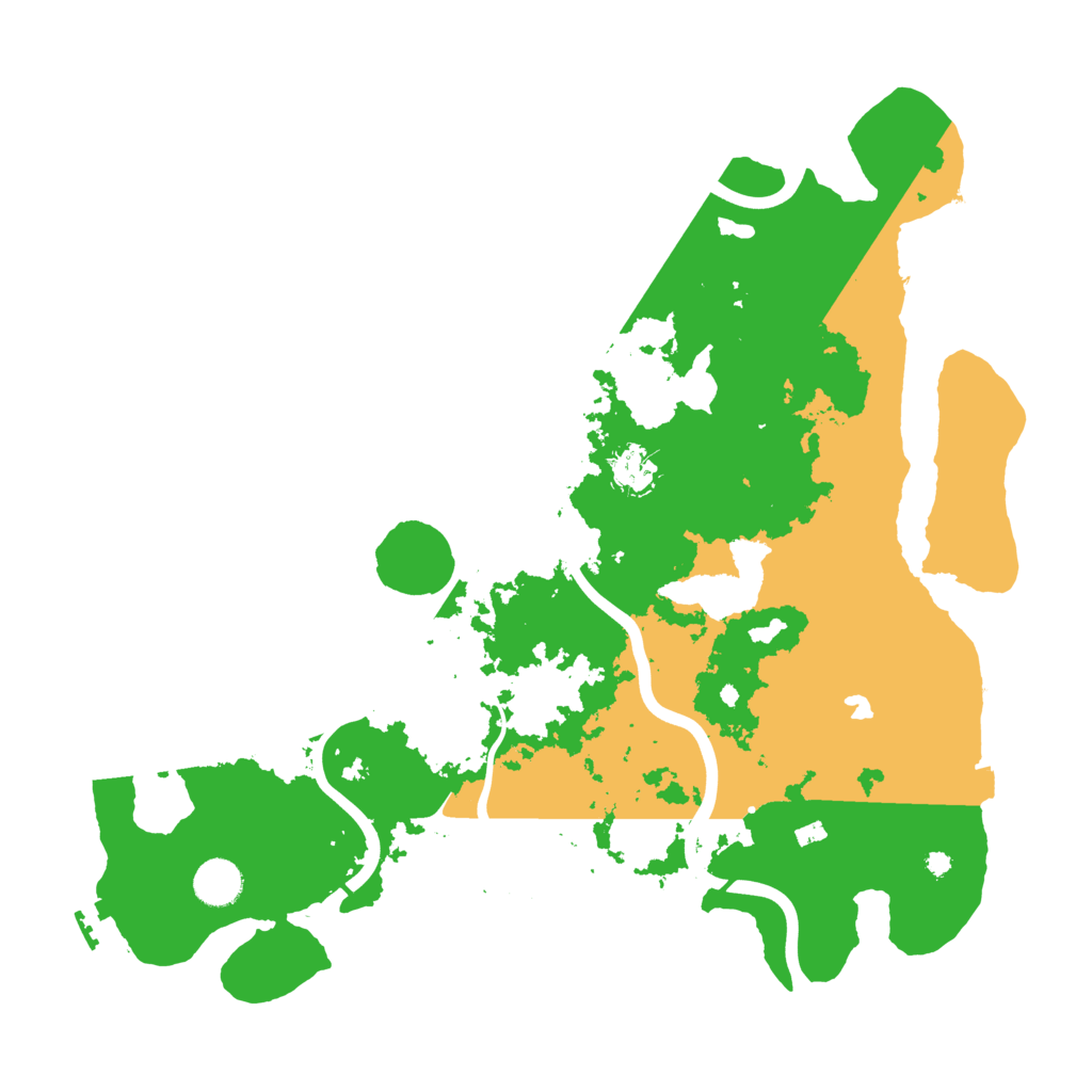 Biome Rust Map: Procedural Map, Size: 4000, Seed: 851931971