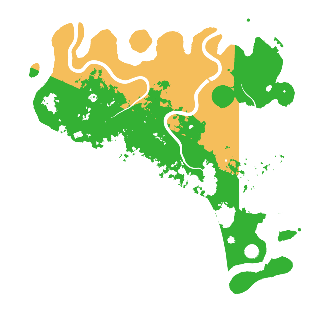 Biome Rust Map: Procedural Map, Size: 3900, Seed: 1112762054