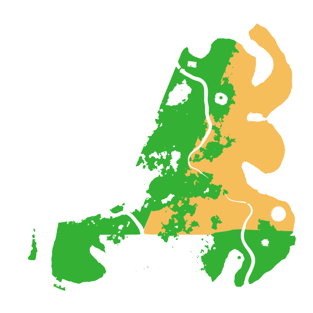 Biome Rust Map: Procedural Map, Size: 3750, Seed: 329050988