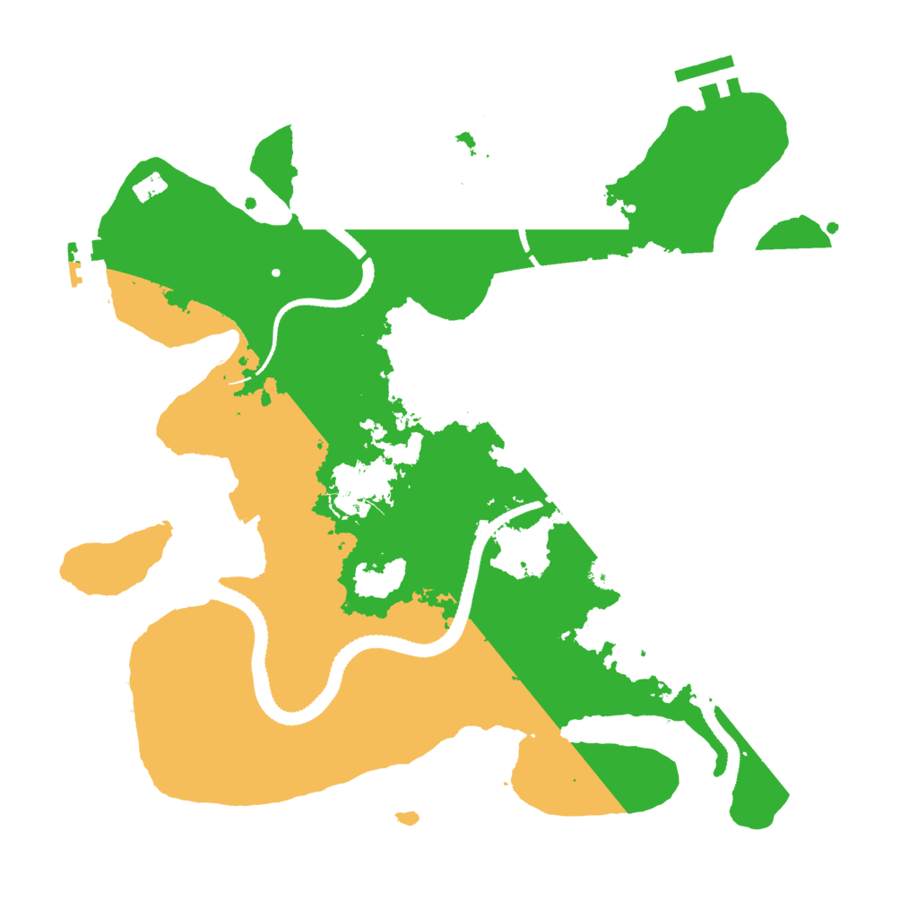 Biome Rust Map: Procedural Map, Size: 3129, Seed: 1337