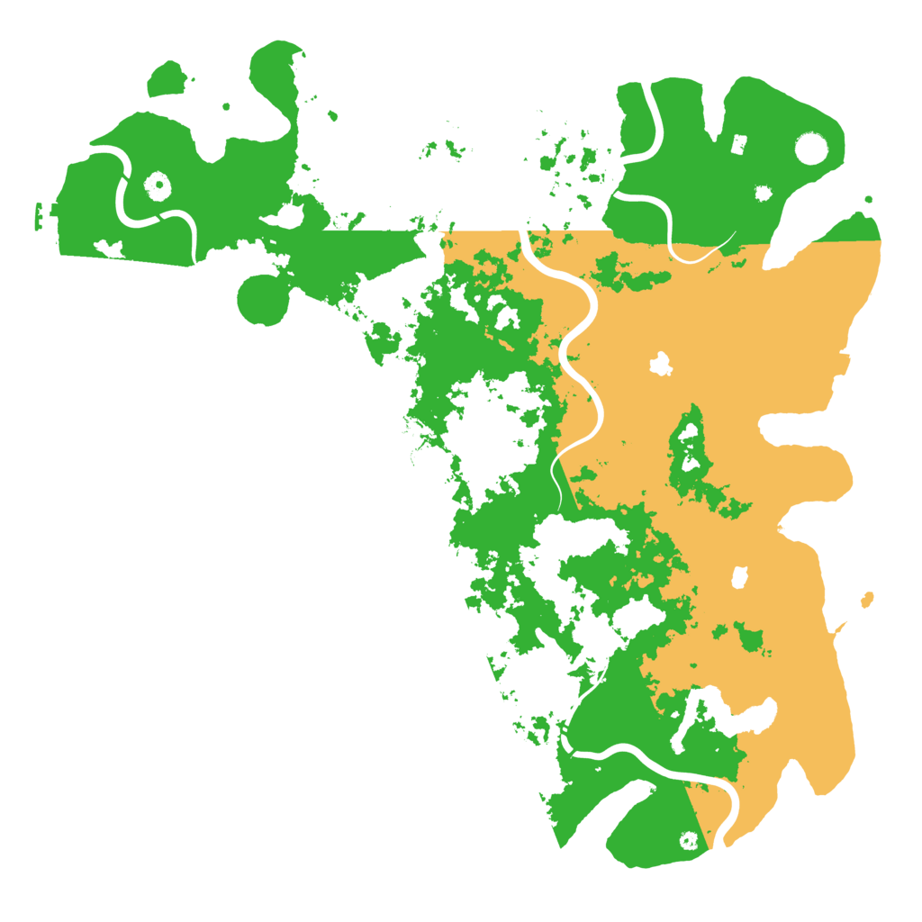 Biome Rust Map: Procedural Map, Size: 5000, Seed: 1781265675