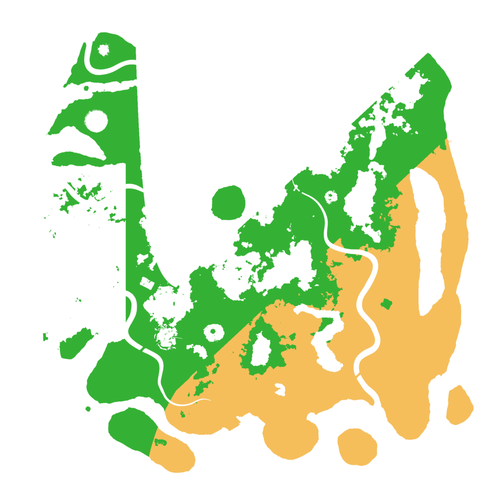 Biome Rust Map: Procedural Map, Size: 4000, Seed: 48198269