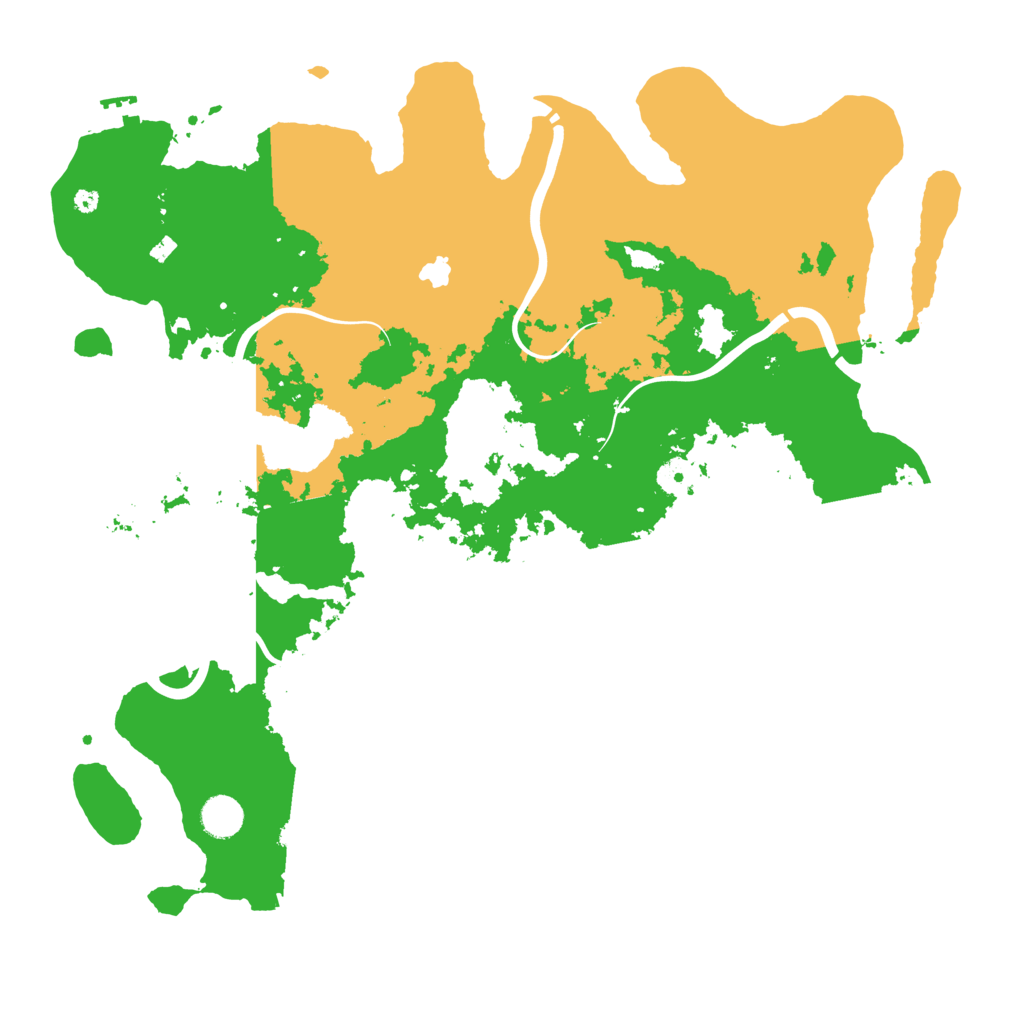 Biome Rust Map: Procedural Map, Size: 4250, Seed: 261140783