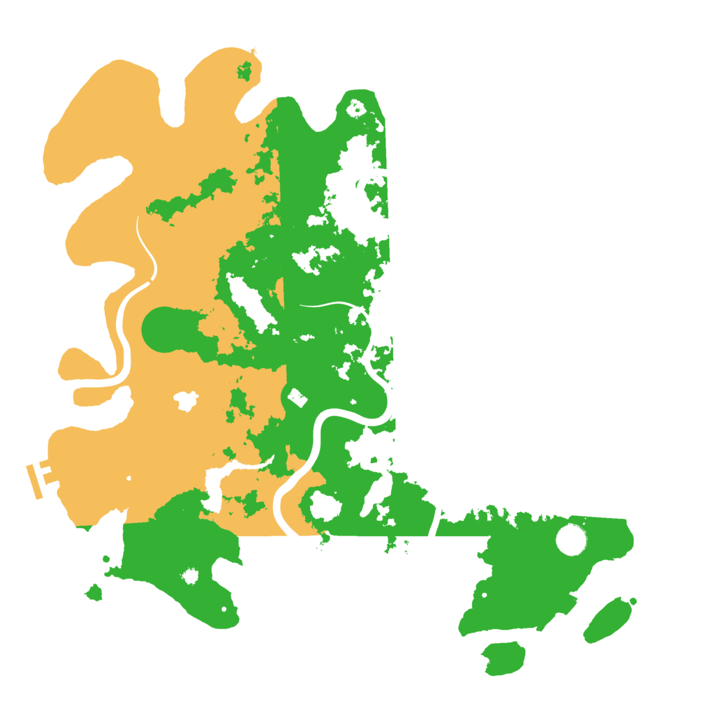 Biome Rust Map: Procedural Map, Size: 4096, Seed: 1664645875