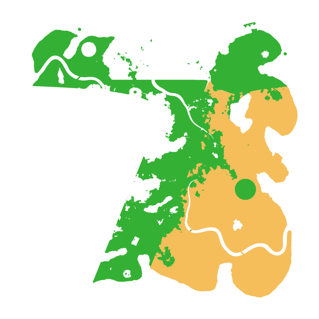 Biome Rust Map: Procedural Map, Size: 4000, Seed: 861158323