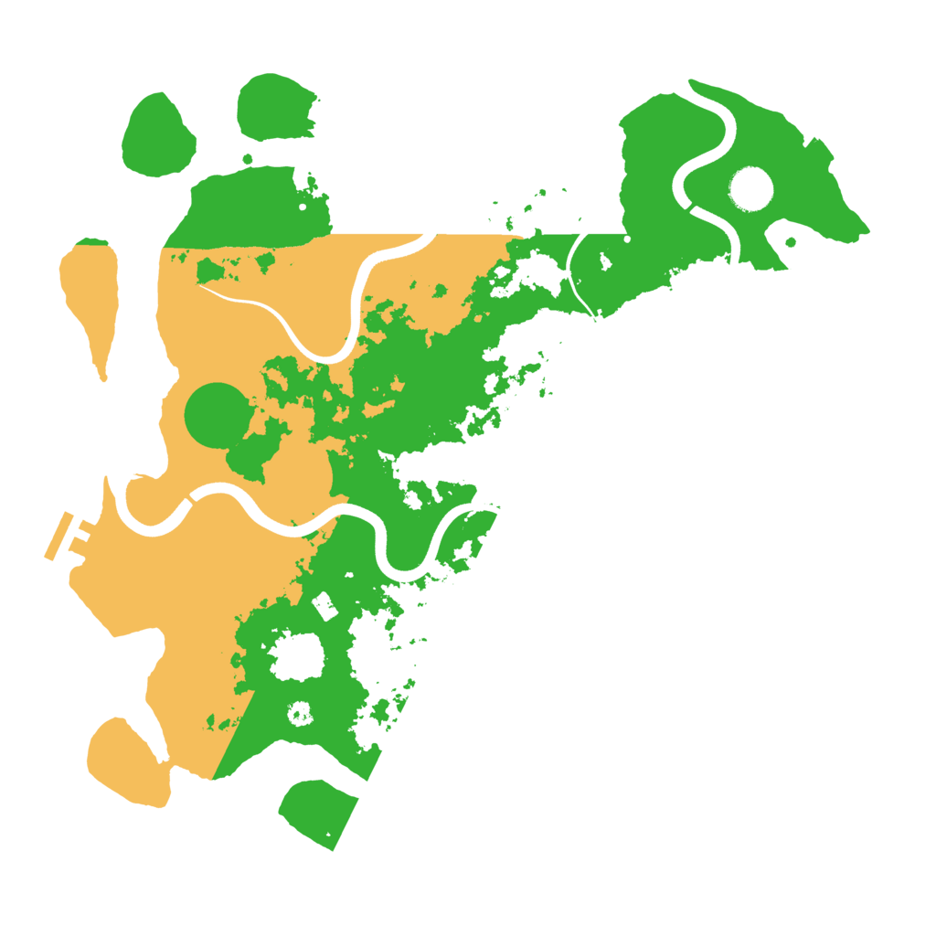 Biome Rust Map: Procedural Map, Size: 3750, Seed: 1275235060