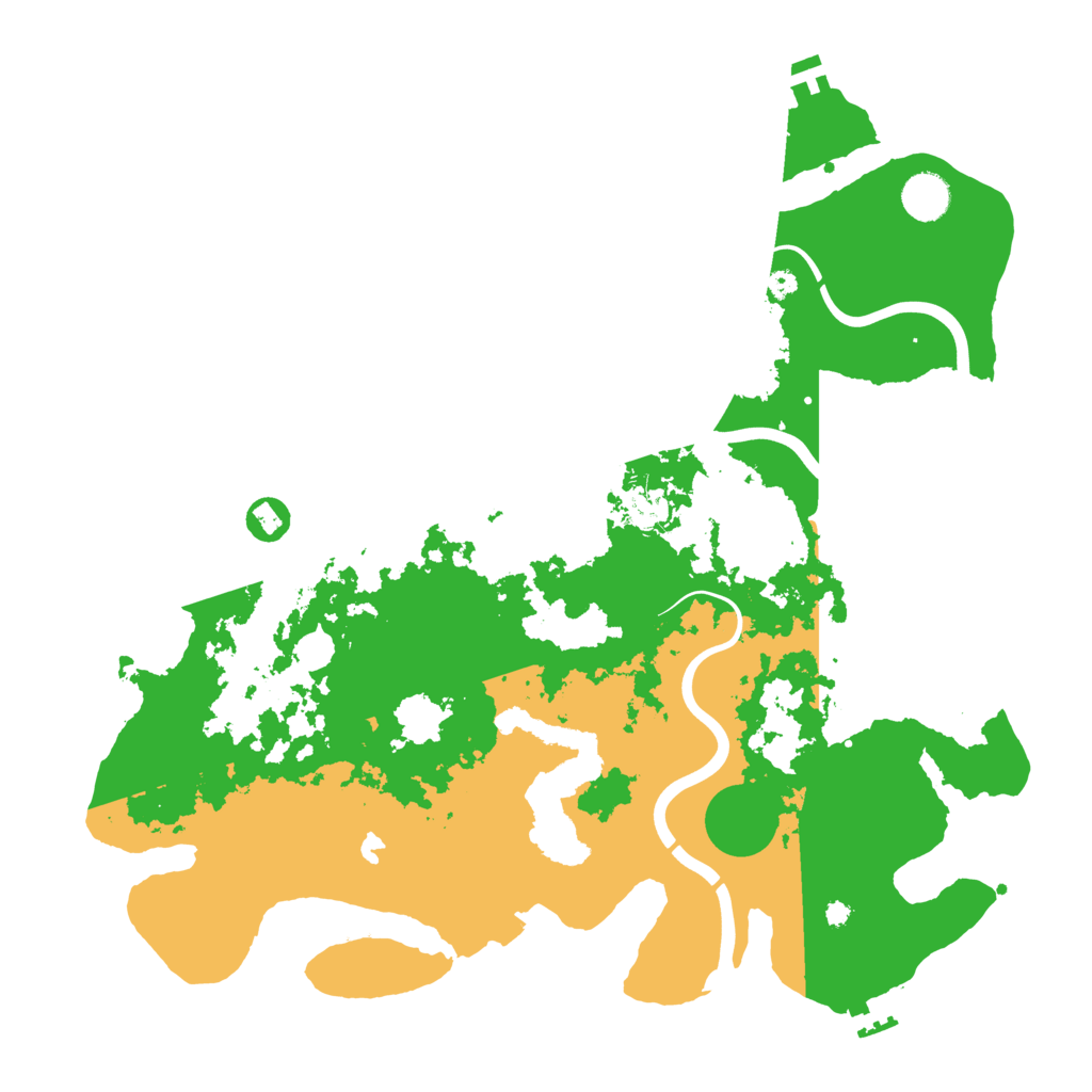 Biome Rust Map: Procedural Map, Size: 4000, Seed: 394097101