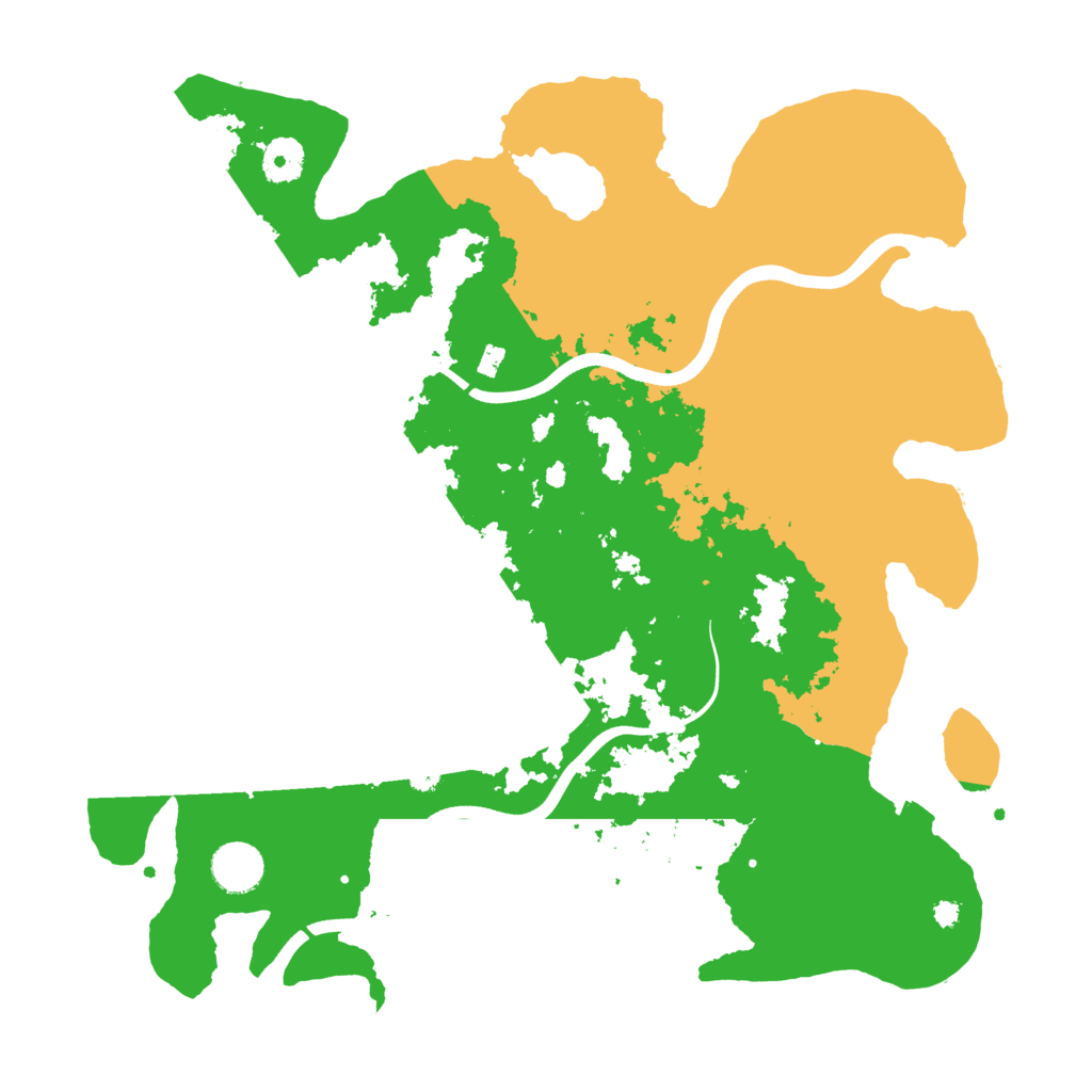 Biome Rust Map: Procedural Map, Size: 3750, Seed: 82138434