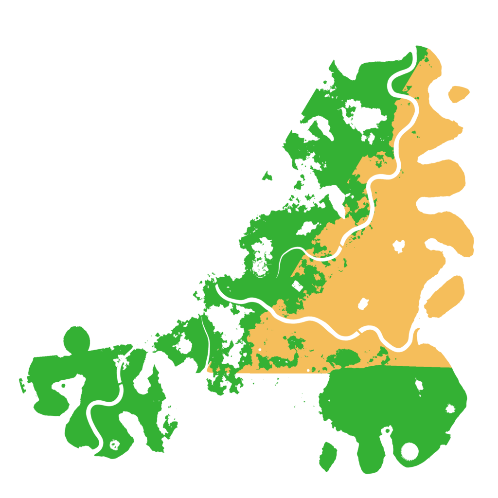 Biome Rust Map: Procedural Map, Size: 5000, Seed: 420999420