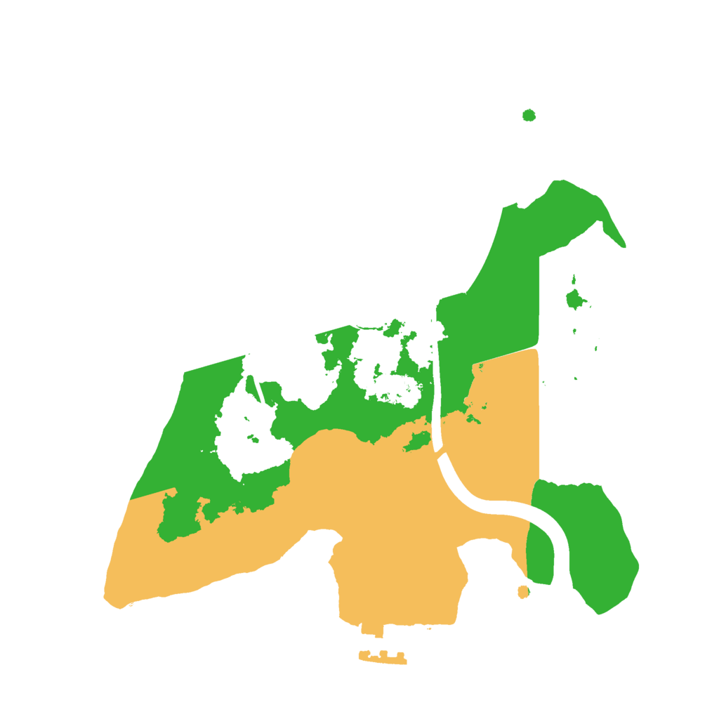 Biome Rust Map: Procedural Map, Size: 2270, Seed: 1389305169