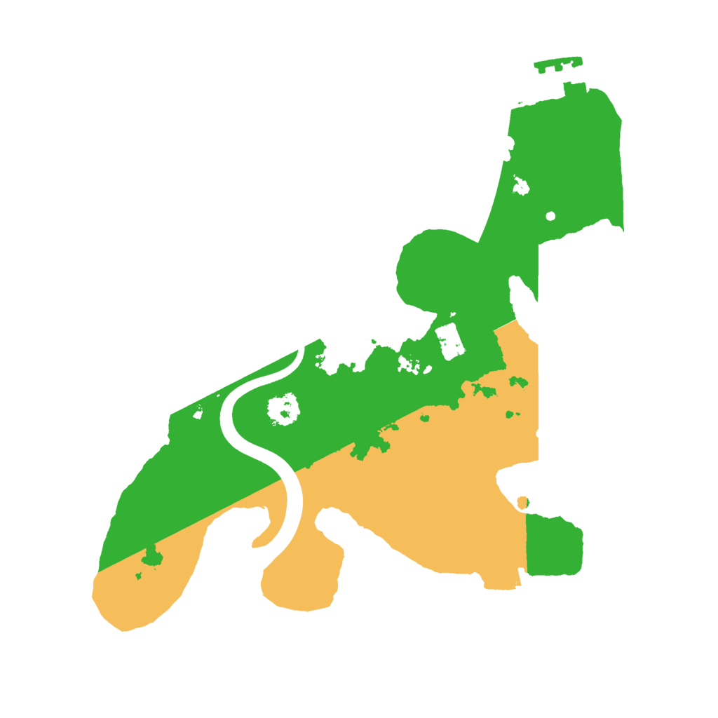 Biome Rust Map: Procedural Map, Size: 2270, Seed: 1782802638