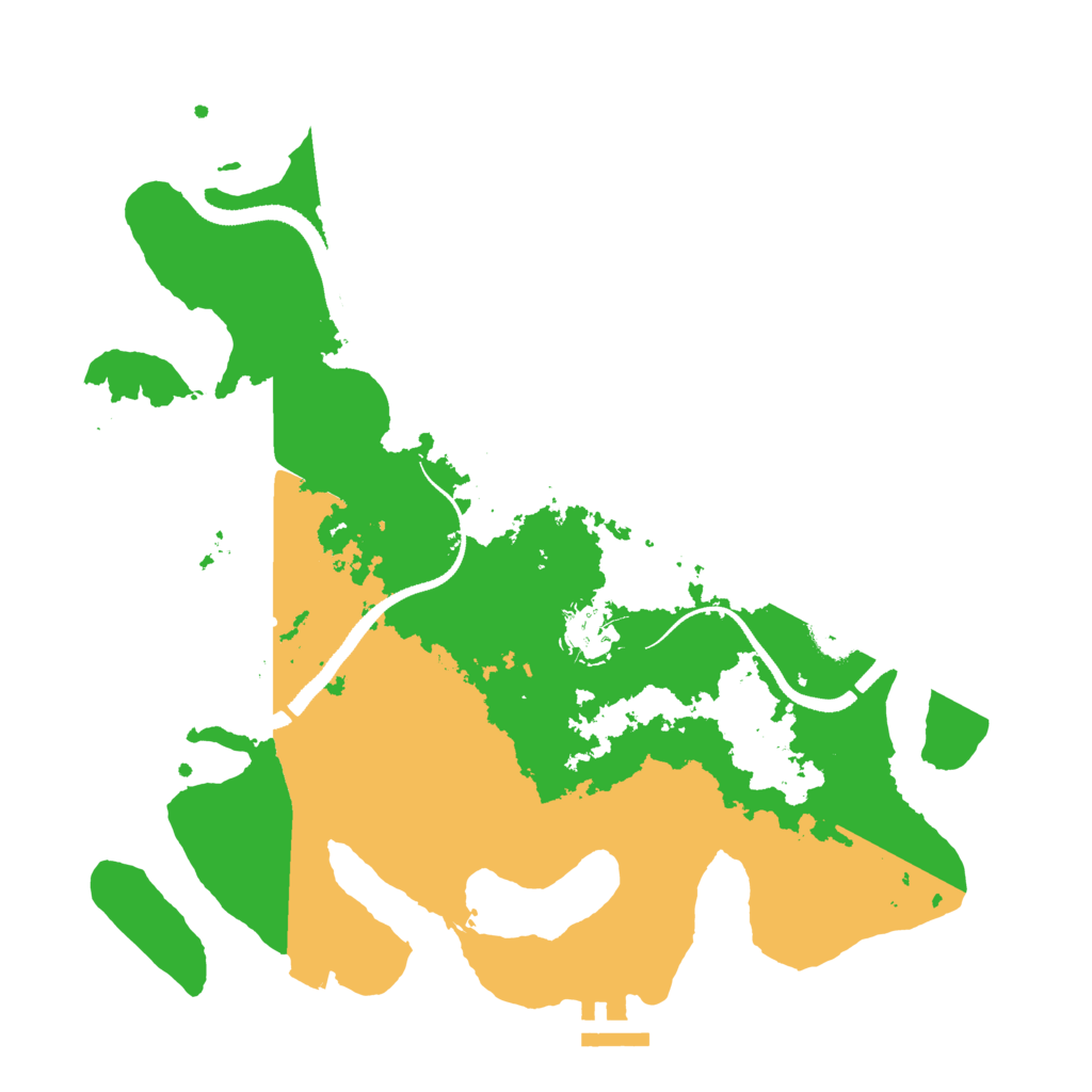 Biome Rust Map: Procedural Map, Size: 3250, Seed: 1217497737