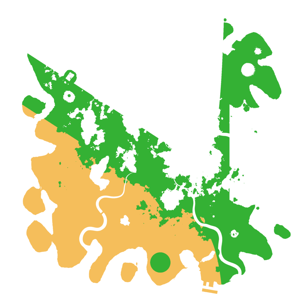 Biome Rust Map: Procedural Map, Size: 4000, Seed: 834527196