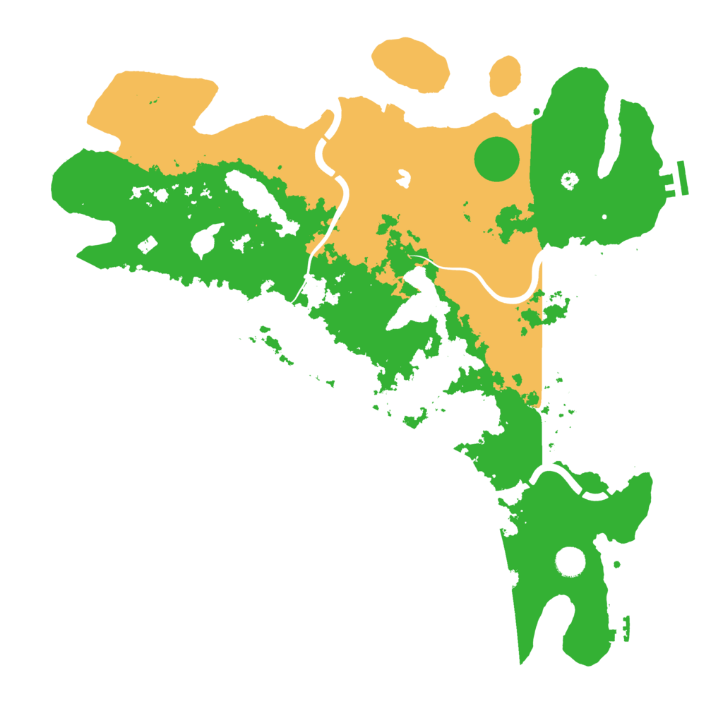 Biome Rust Map: Procedural Map, Size: 4250, Seed: 96394824