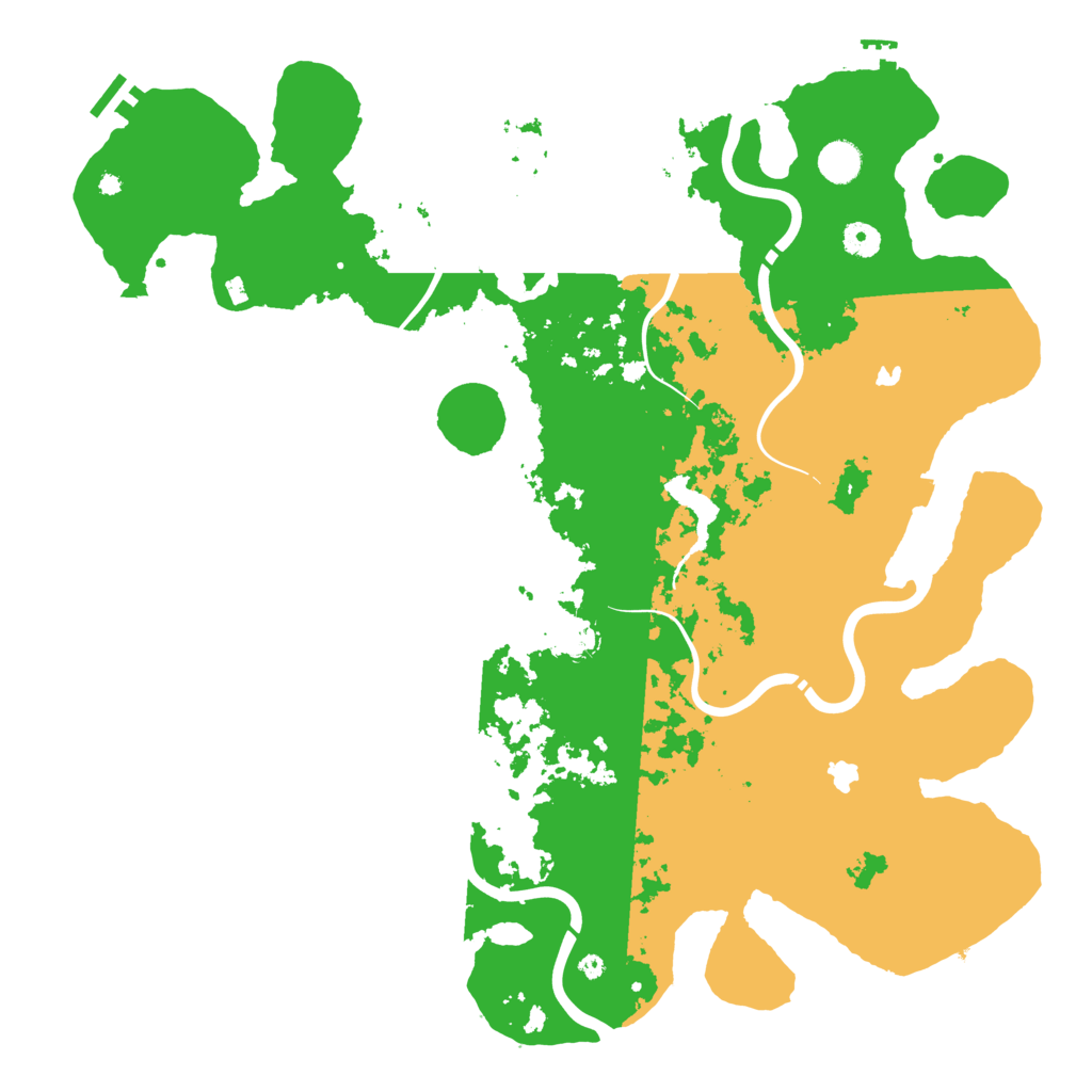 Biome Rust Map: Procedural Map, Size: 4500, Seed: 650967871