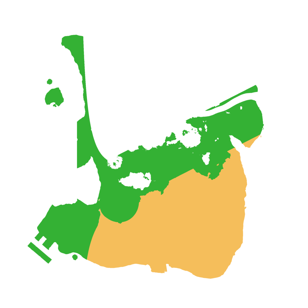 Biome Rust Map: Procedural Map, Size: 2270, Seed: 1586544950