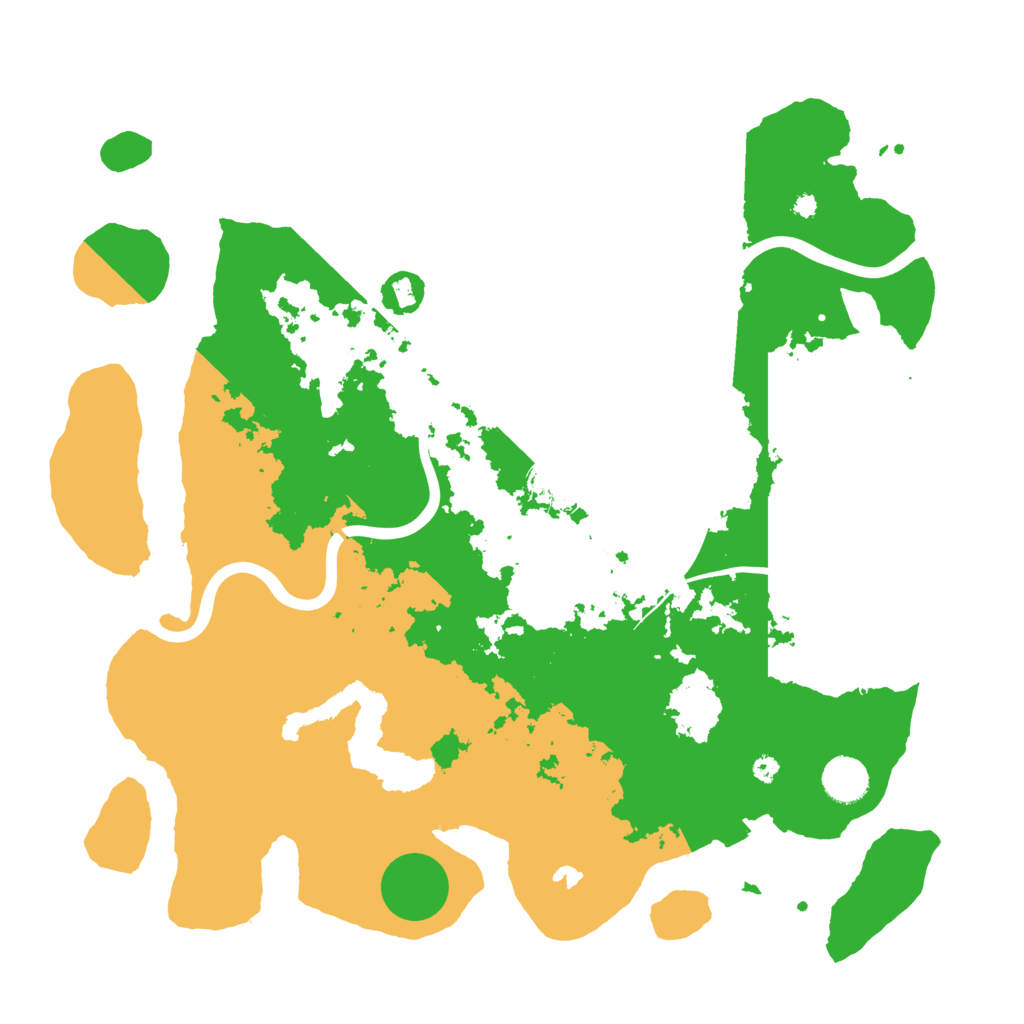 Biome Rust Map: Procedural Map, Size: 4000, Seed: 15758497