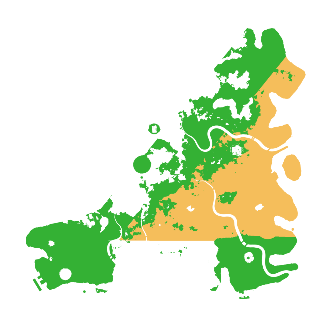 Biome Rust Map: Procedural Map, Size: 4800, Seed: 1662331453