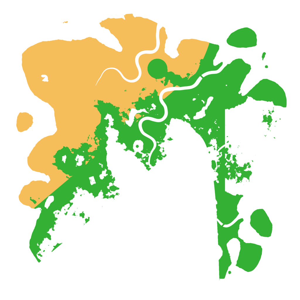 Biome Rust Map: Procedural Map, Size: 4000, Seed: 396398087