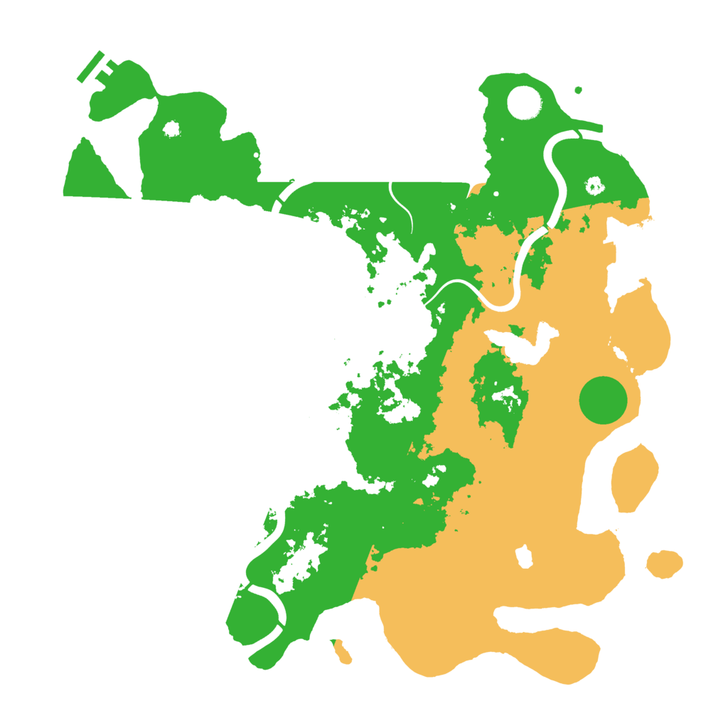 Biome Rust Map: Procedural Map, Size: 4000, Seed: 459679542