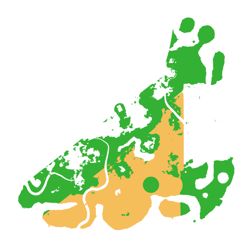 Biome Rust Map: Procedural Map, Size: 4000, Seed: 1791239956