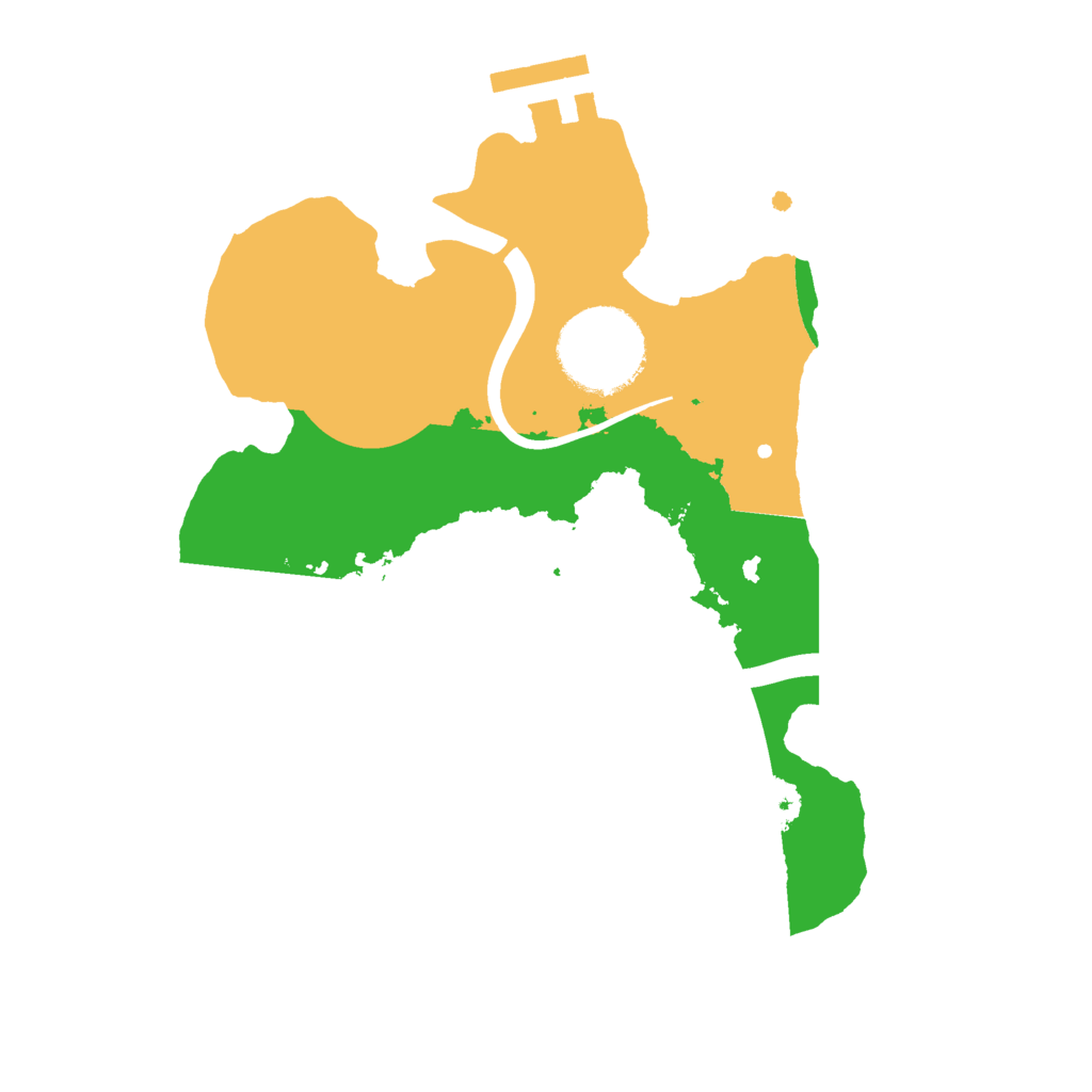 Biome Rust Map: Procedural Map, Size: 2250, Seed: 67