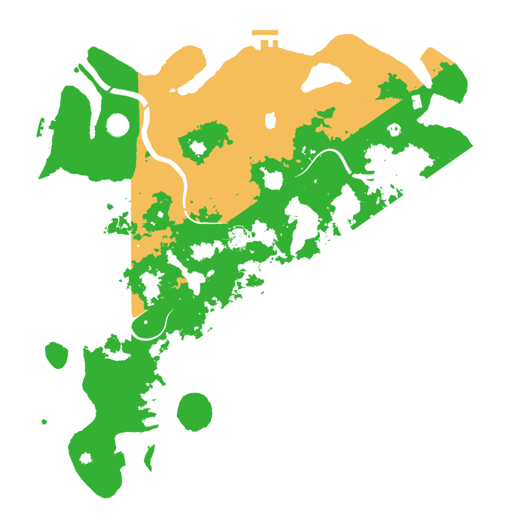 Biome Rust Map: Procedural Map, Size: 4050, Seed: 2090084193