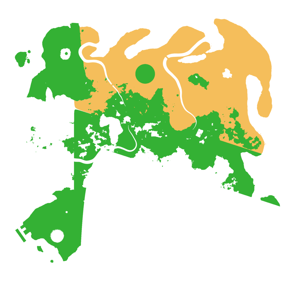 Biome Rust Map: Procedural Map, Size: 4000, Seed: 2835417