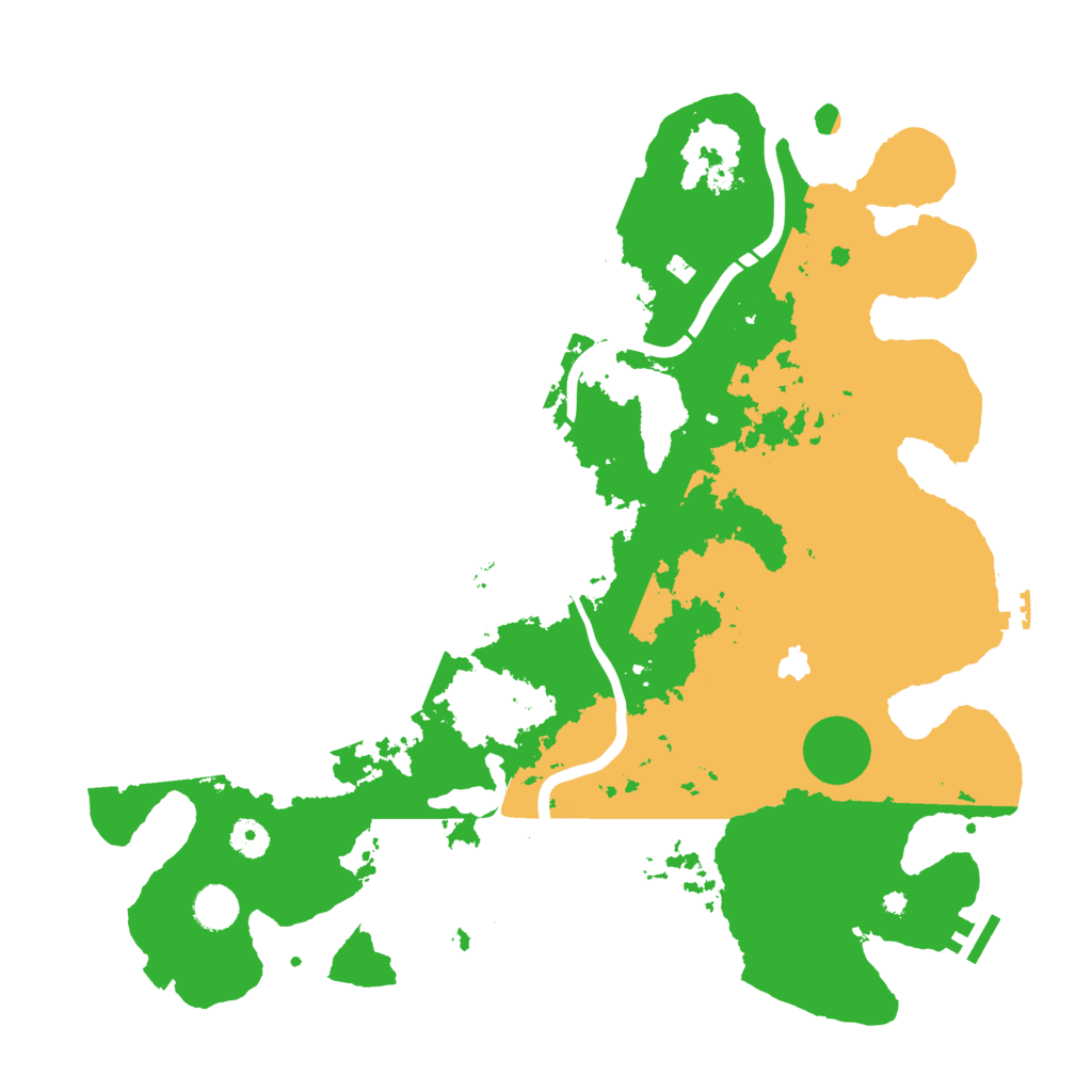 Biome Rust Map: Procedural Map, Size: 4250, Seed: 2739754