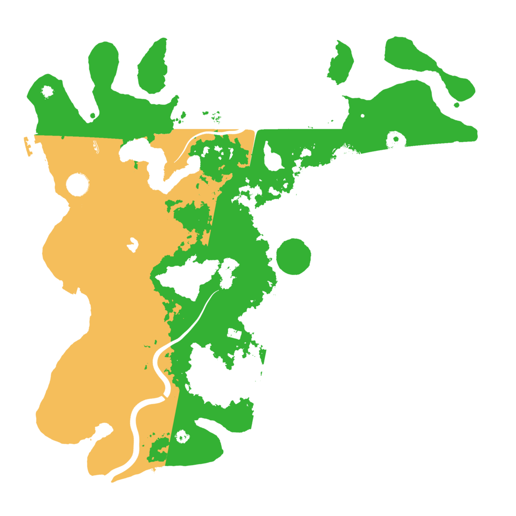 Biome Rust Map: Procedural Map, Size: 4000, Seed: 234627