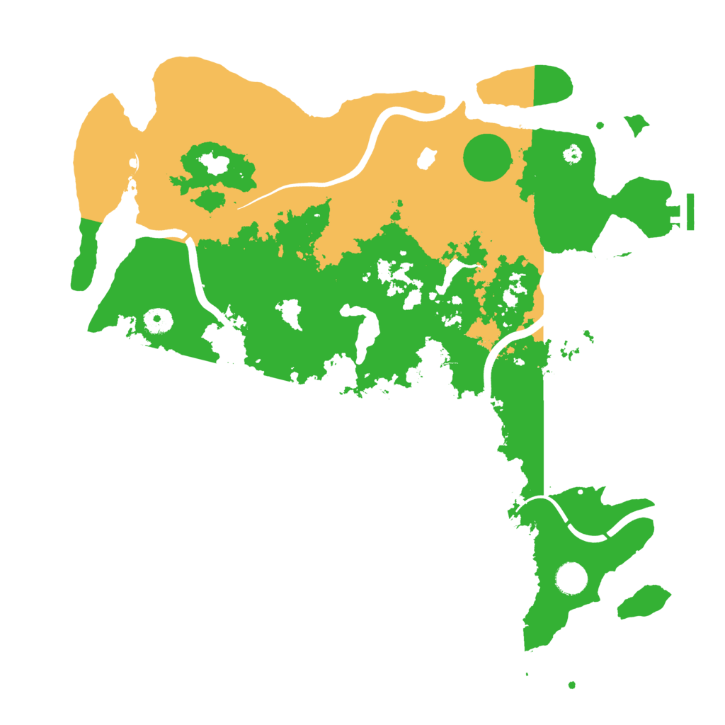 Biome Rust Map: Procedural Map, Size: 4000, Seed: 85720386