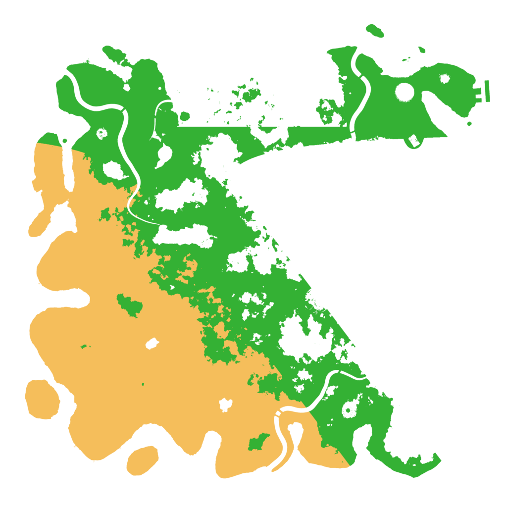 Biome Rust Map: Procedural Map, Size: 4750, Seed: 78901