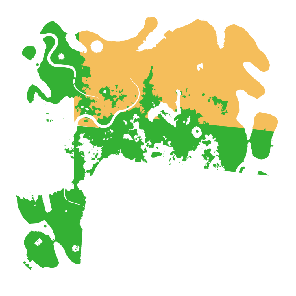 Biome Rust Map: Procedural Map, Size: 4250, Seed: 1267259454
