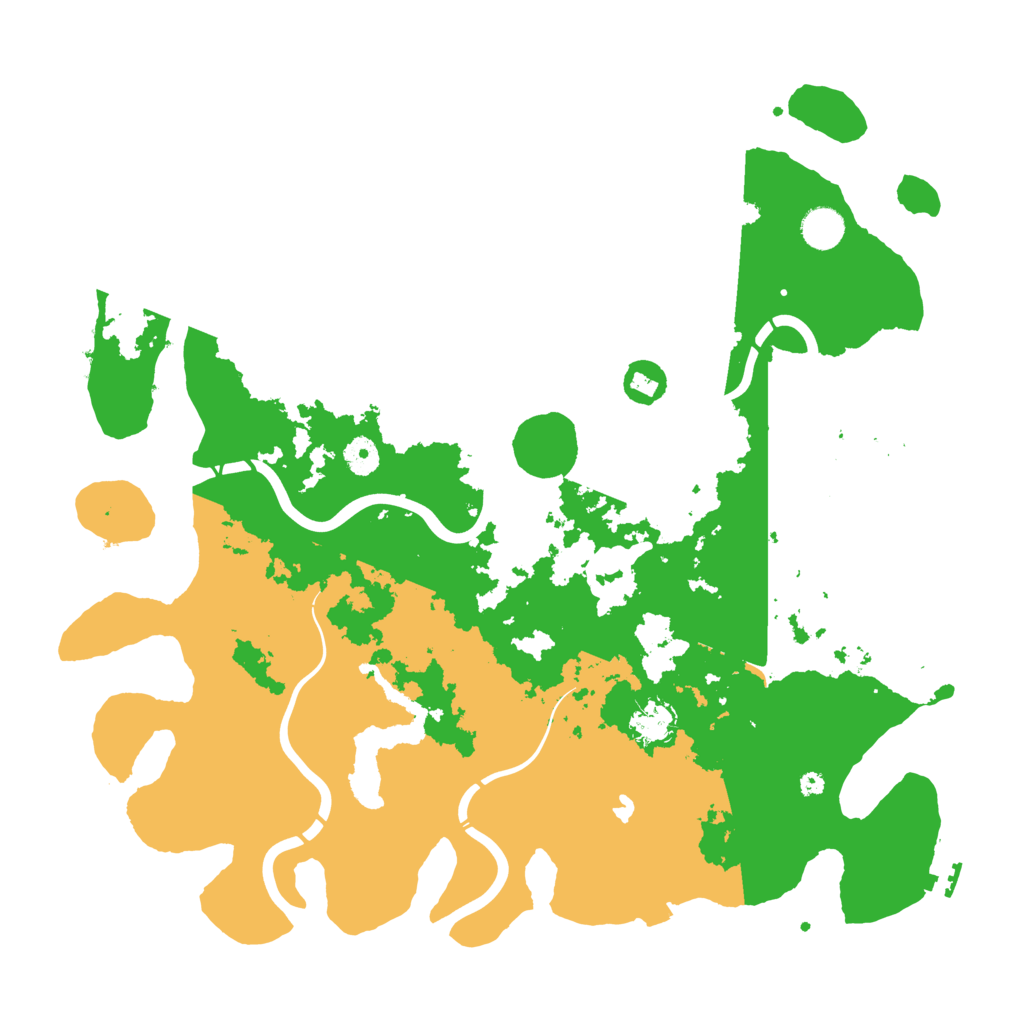 Biome Rust Map: Procedural Map, Size: 4250, Seed: 296817807