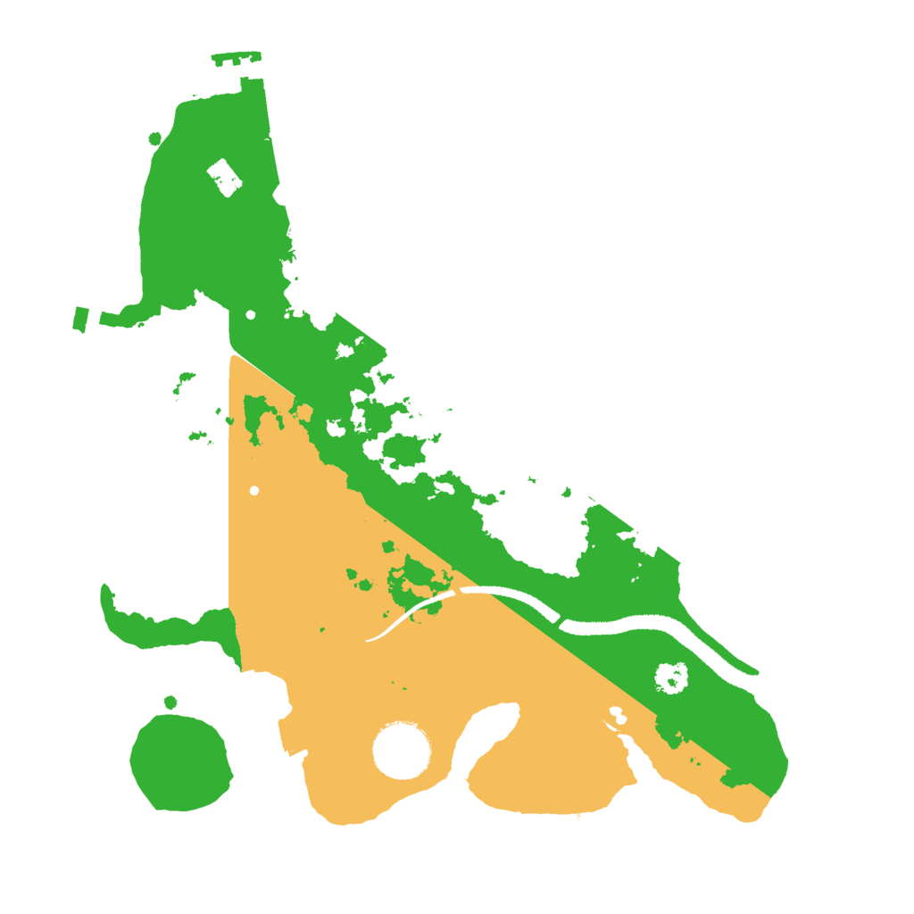 Biome Rust Map: Procedural Map, Size: 2800, Seed: 1472811585
