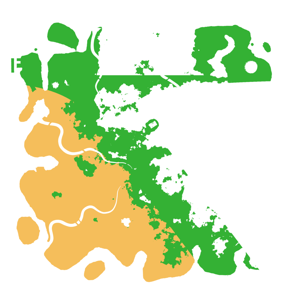 Biome Rust Map: Procedural Map, Size: 4250, Seed: 78901