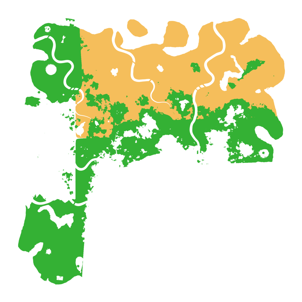 Biome Rust Map: Procedural Map, Size: 5000, Seed: 1014210338