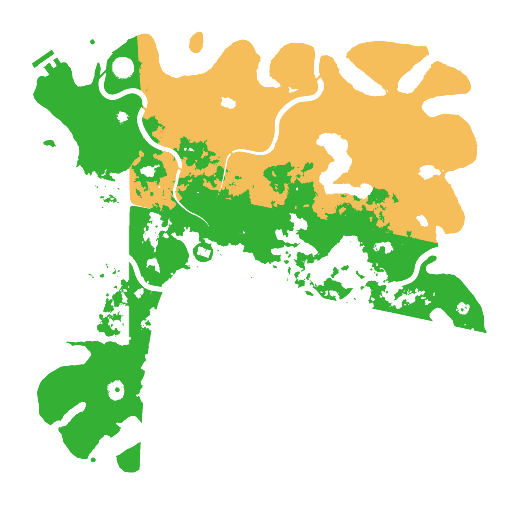 Biome Rust Map: Procedural Map, Size: 4250, Seed: 918247308