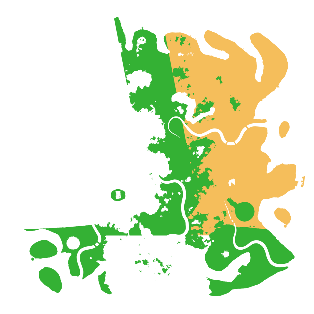 Biome Rust Map: Procedural Map, Size: 4300, Seed: 1795854819