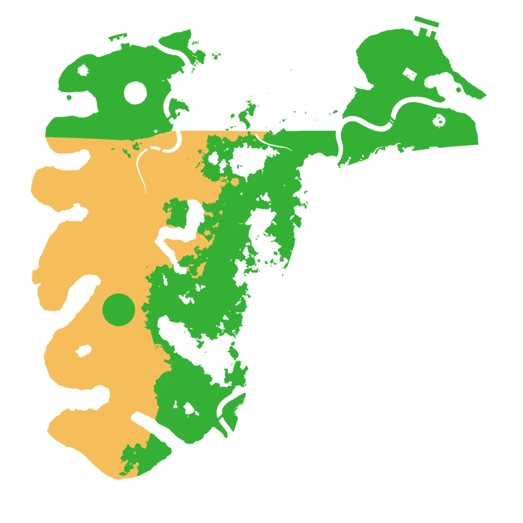 Biome Rust Map: Procedural Map, Size: 4250, Seed: 797418840