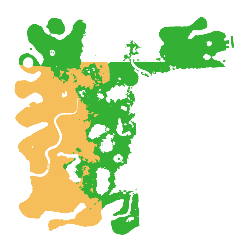 Biome Rust Map: Procedural Map, Size: 4250, Seed: 28359874