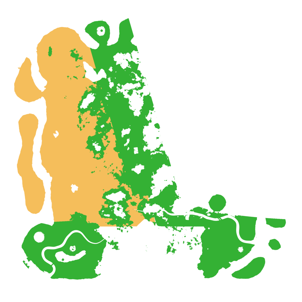 Biome Rust Map: Procedural Map, Size: 5000, Seed: 1468034572