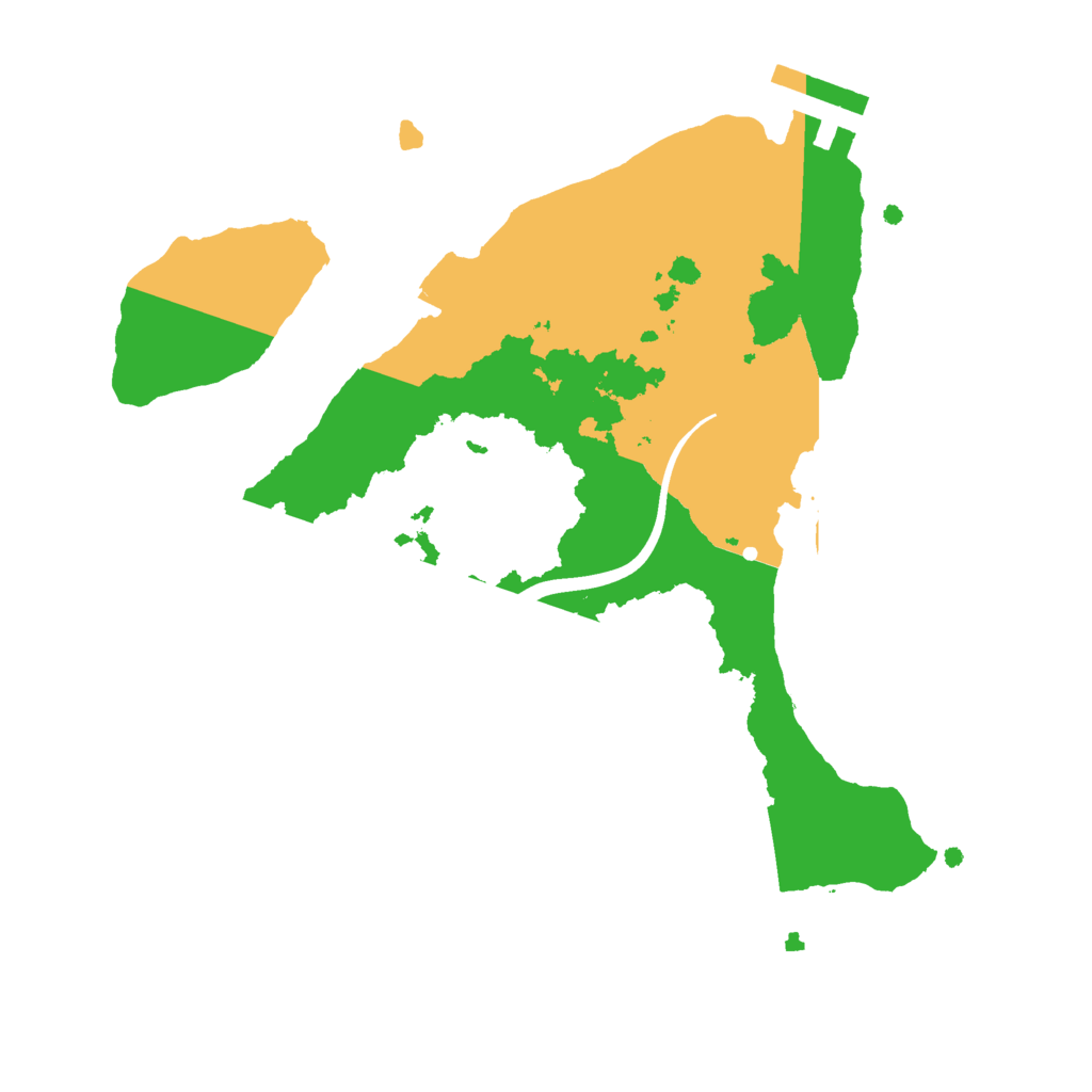 Biome Rust Map: Procedural Map, Size: 2250, Seed: 464472311