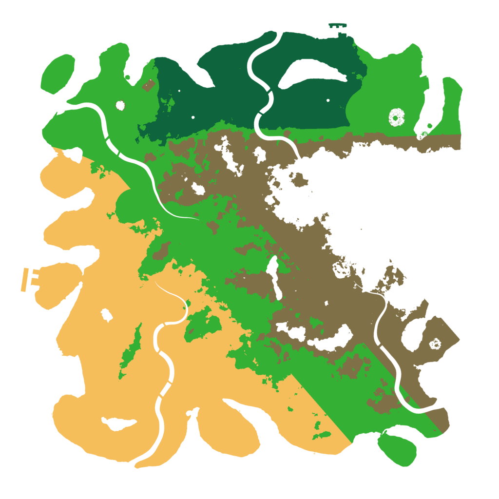 Biome Rust Map: Procedural Map, Size: 4250, Seed: 1162108782