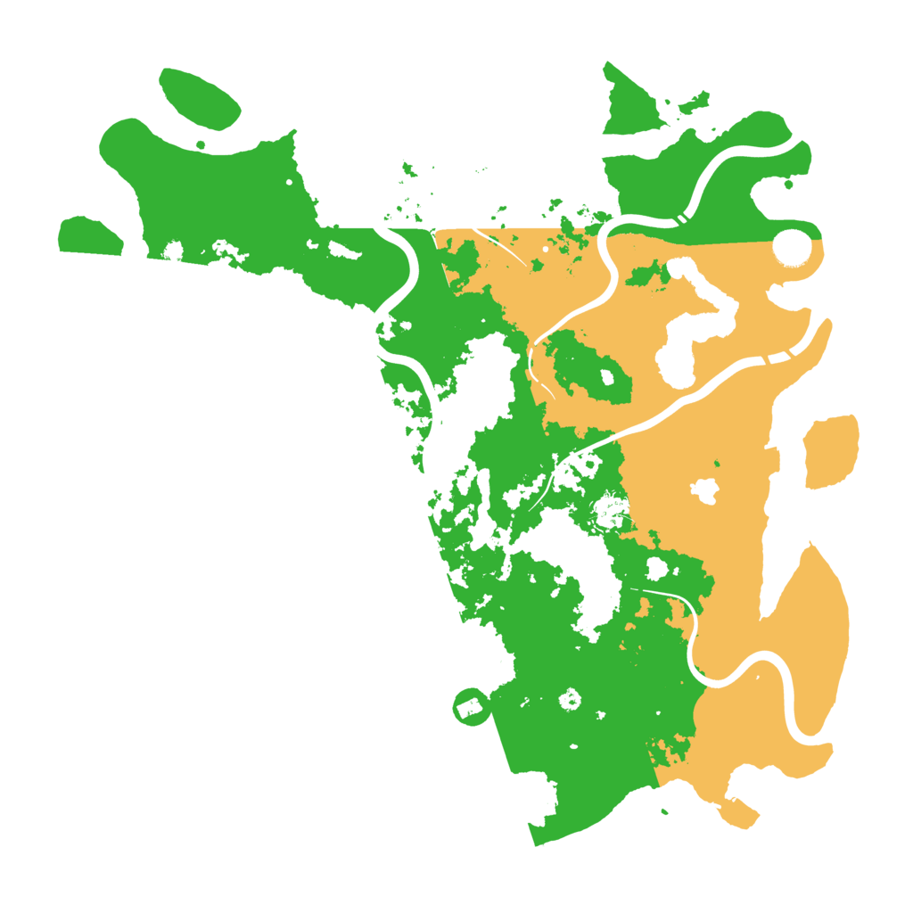 Biome Rust Map: Procedural Map, Size: 4250, Seed: 1452135598