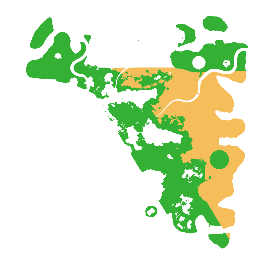 Biome Rust Map: Procedural Map, Size: 3750, Seed: 2081377195