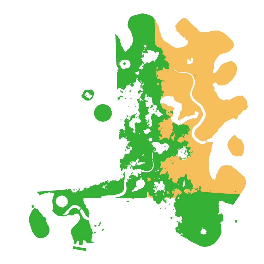 Biome Rust Map: Procedural Map, Size: 4000, Seed: 23718720