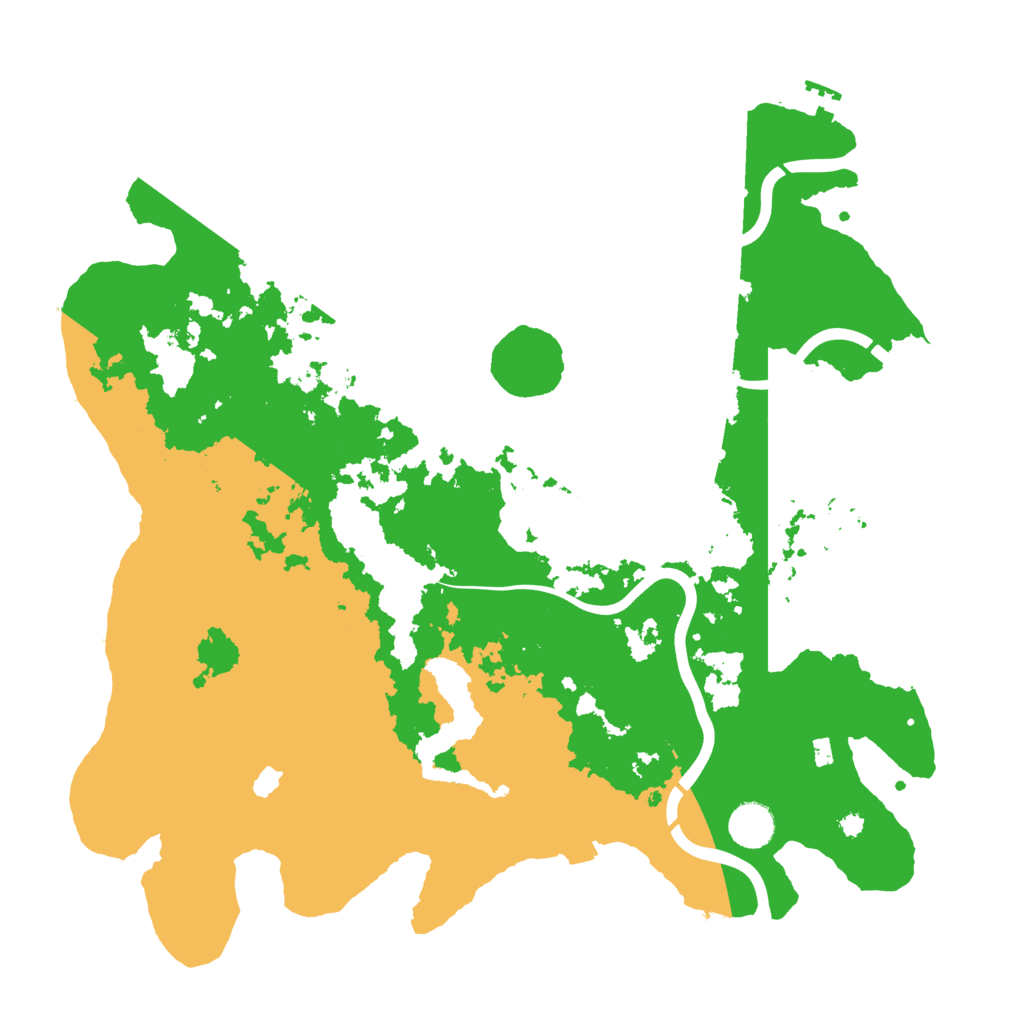 Biome Rust Map: Procedural Map, Size: 4000, Seed: 48361