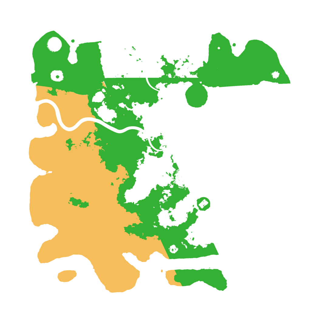 Biome Rust Map: Procedural Map, Size: 3800, Seed: 117240584